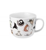 Hodina jógy 0,75 l - porcelánový hrnek
