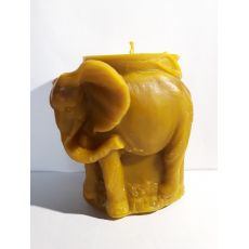 Svíčka ze včelího vosku - SLON