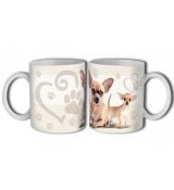 ČIVAVA KRÁTKOSRSTÁ - porcelánový hrnek